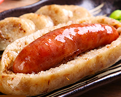 糯米腸大腸包小腸鮮肉香腸純豬肉烤腸無澱粉夜市烤腸特色小吃鮮肉腸餐飲餐廳小吃台灣同城配送