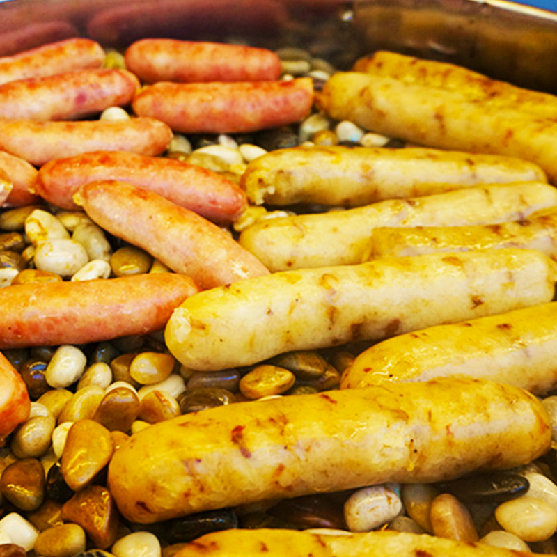 糯米腸大腸包小腸鮮肉香腸純豬肉烤腸無澱粉夜市烤腸特色小吃鮮肉腸餐飲餐廳小吃台灣同城配送