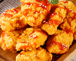 韓國首爾炸雞裹粉雞塊韓式炸雞半成品裹粉油炸無骨雞肉空氣炸鍋餐廳小吃台灣同城配送