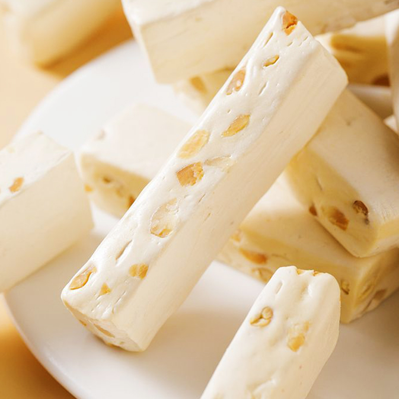 牛軋糖台灣風味手工老式花生牛軋糖節日喜糖網紅懷舊零食軟牛紮糖果年貨小吃整箱台灣同城配送