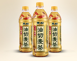 黑松油切麥茶500ML麥仔茶低糖0脂肪大麥茶整箱裝植物飲料台灣同城配送