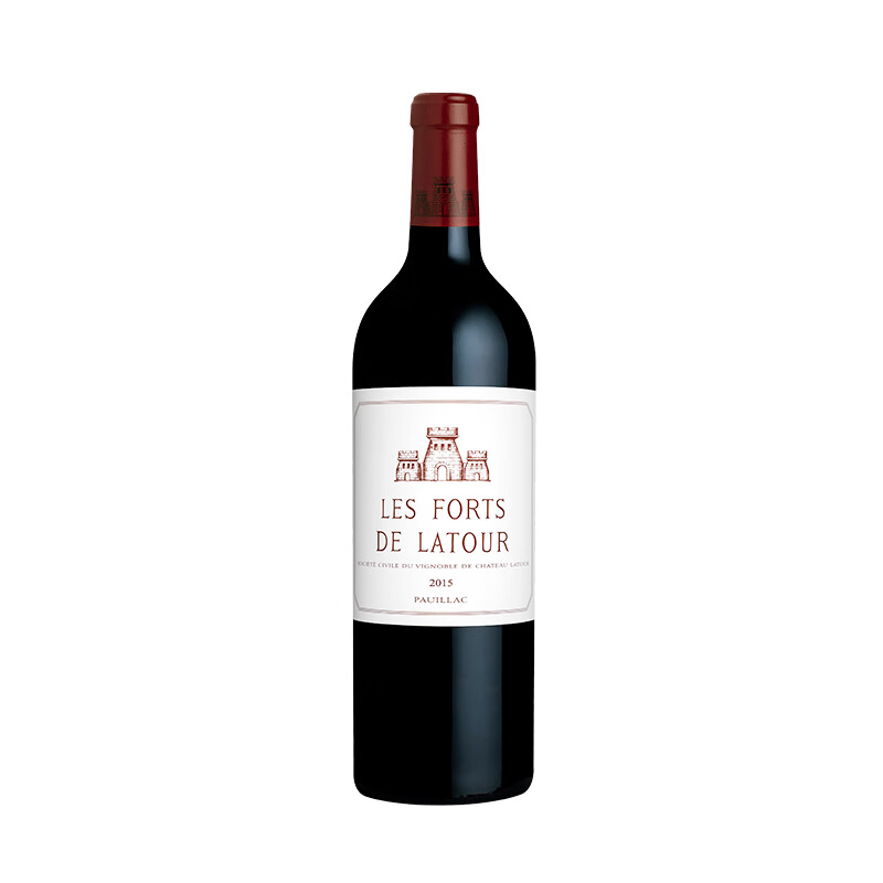 拉圖酒莊（CHATEAU LATOUR）副牌2015年幹紅葡萄酒750mL進口紅酒台灣同城配送