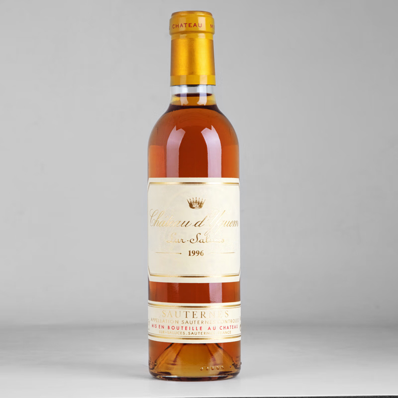 滴金酒莊（Chateau d'Yquem）蘇岱超壹級莊 滴金酒莊 伊甘古堡貴腐甜型 葡萄酒甜白 呂薩呂斯堡 1996滴金台灣同城配送