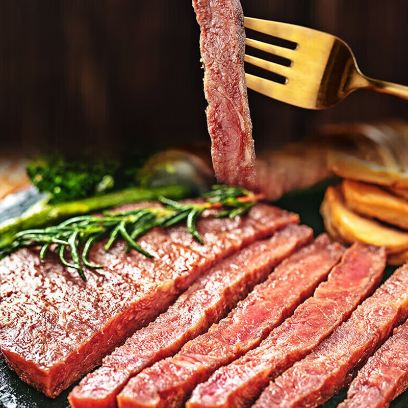  菲力牛排黑椒兒童牛排西冷牛扒家用單獨包裝黑椒牛排台灣同城配送