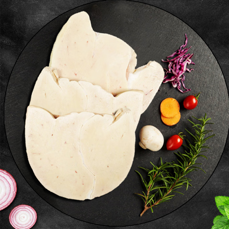 精選AAA級法式鵝肝紅酒藍莓即食刺身鵝肝兒童寶寶美食台灣同城配送