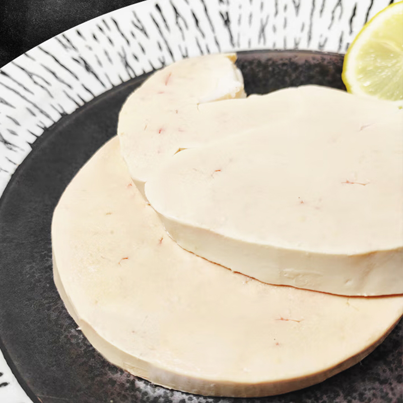 精選AAA級法式鵝肝紅酒藍莓即食刺身鵝肝兒童寶寶美食台灣同城配送