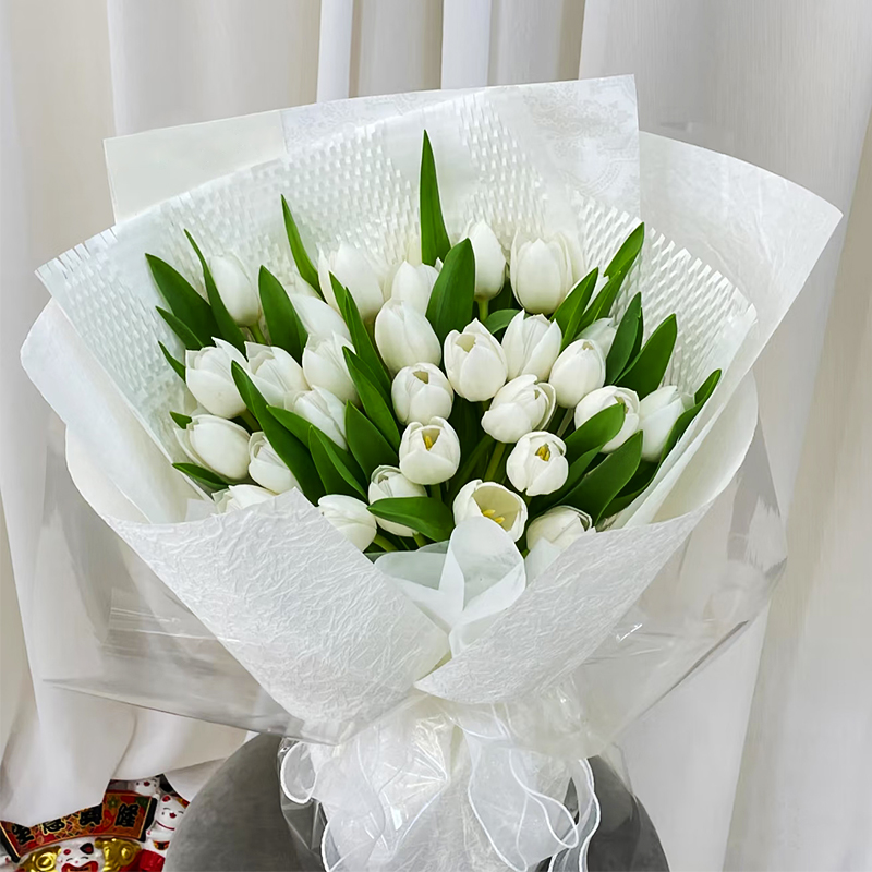 【荷妳在一起】台灣同城配送鮮花多巴胺郁金香搭花束鮮花速遞表白生日禮物送閨蜜女友