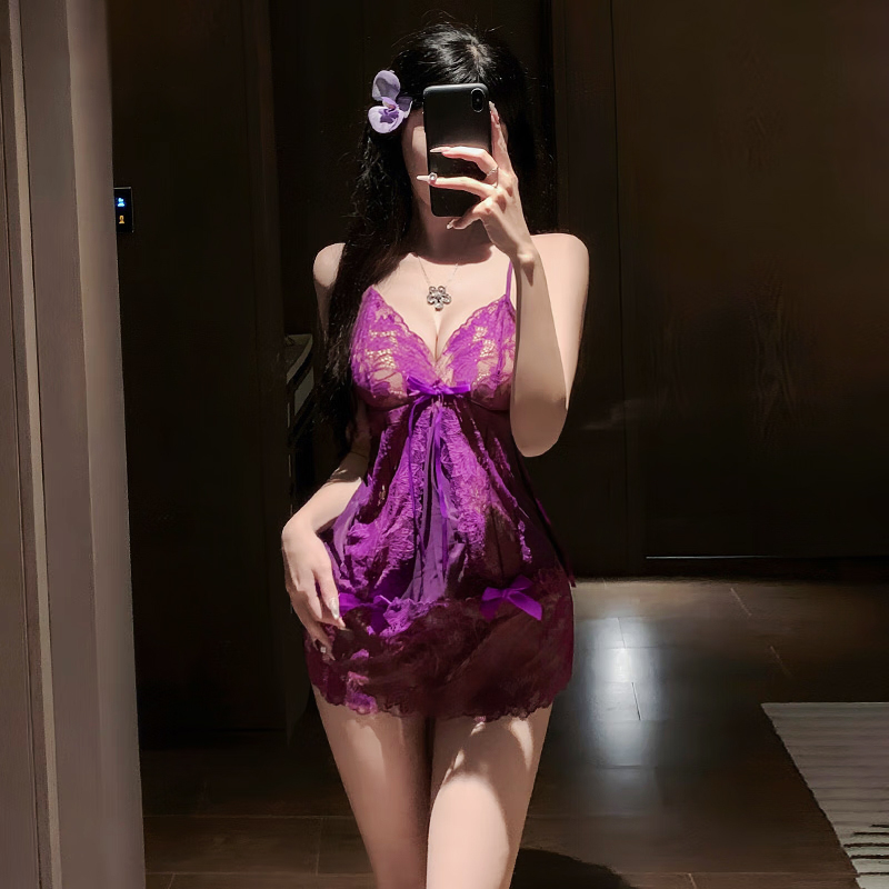 情趣內衣性感睡衣睡裙深V吊帶蕾絲sm羞恥攻速戰袍女用品同城保密發貨